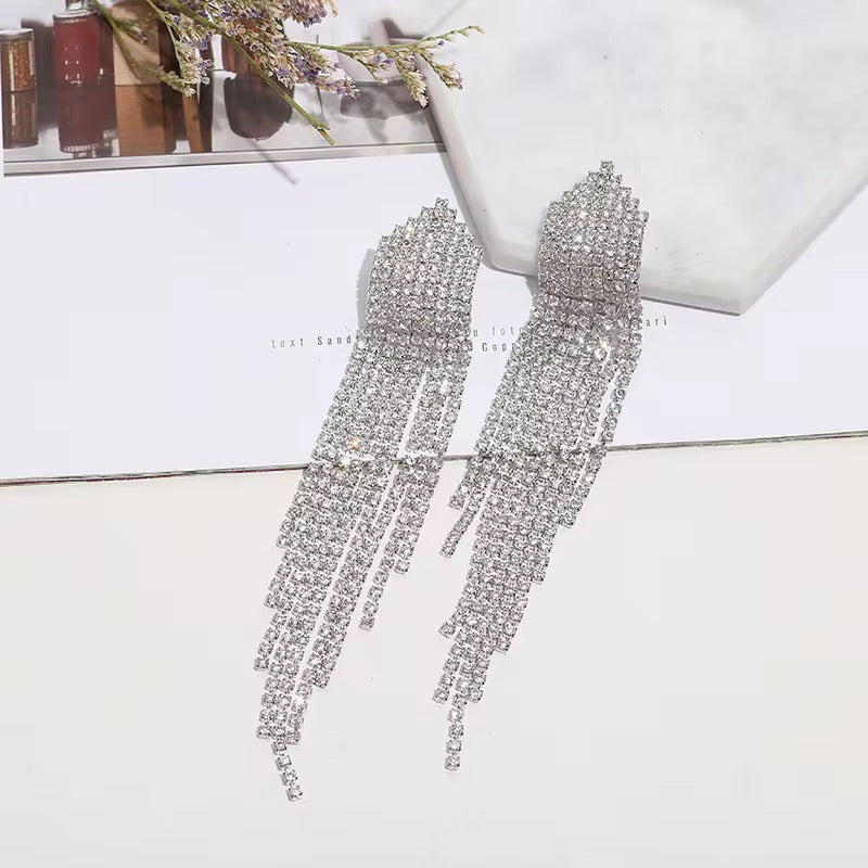 PRE ORDER - The "ANN" Medium Silver Earrings